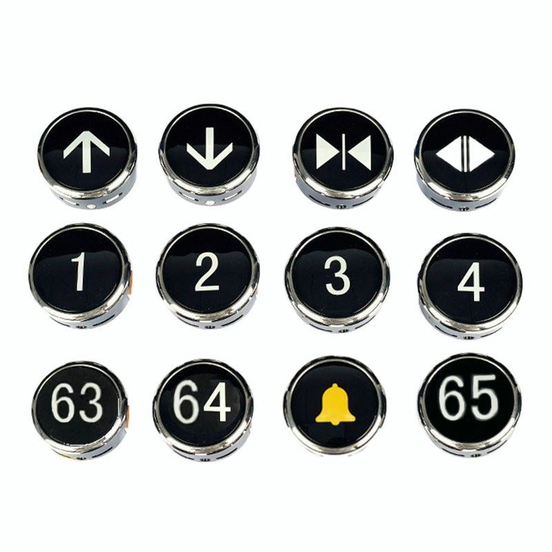 5pcs/lot FL-PW Round Push Button