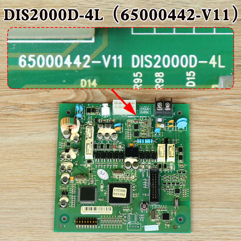 Intercom terminal board DIS2000D-4L 65000442-V11