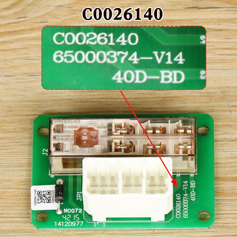 LCA relay board C0026140-A B 40D-BD 65000374-V14