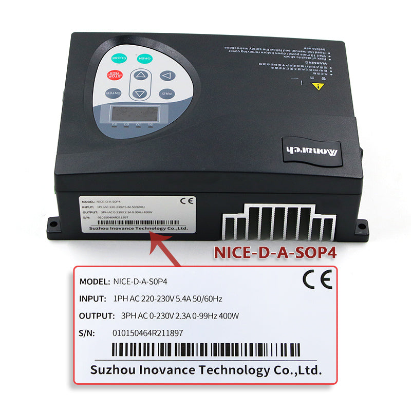 Door machine inverter NICE-D-ASOP2/SOP4 NICE900 controller SOP7