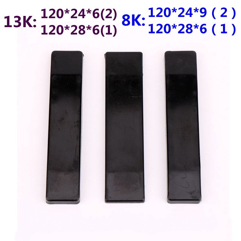Elevator guide shoe lining three in one 8K 13K 120mm*28mm*6mm