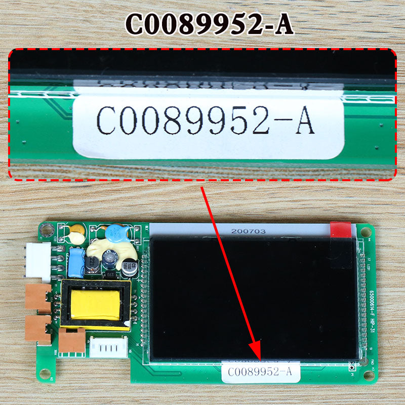 Outbound call LCD panel C0089952-A 65000614 HIP-31 VIB-668