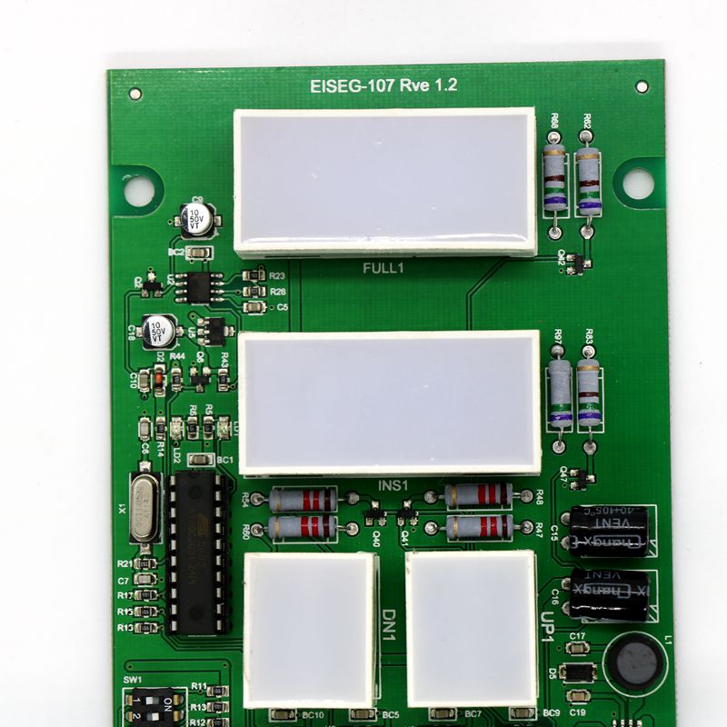 Placa de exibição LCD EISEG-107 Rev1.2 