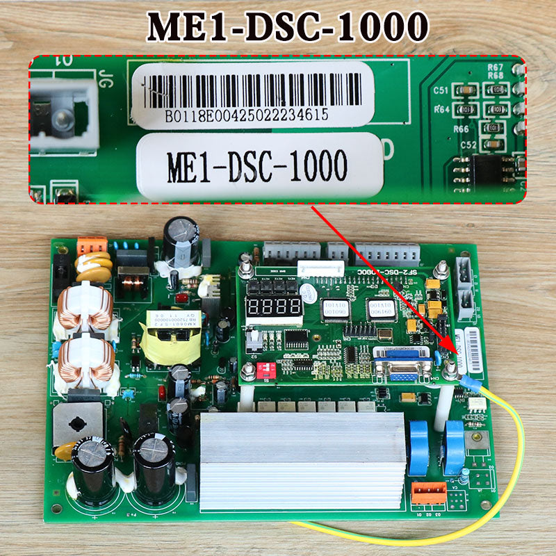 Placa de máquina de porta SF2 ME1-DSC-1000 ME1-DSC-1200 1000C 