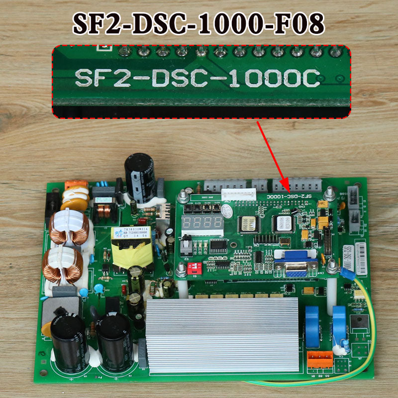 Placa da máquina da porta do elevador SF2-DSC-1000-F08 1000C DMC/DMD 